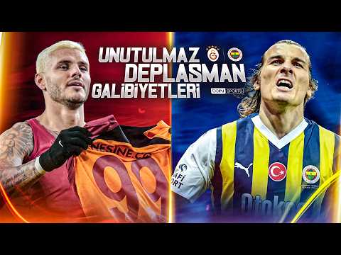 İstanbul'un İki Yakası: Fenerbahçe - Galatasaray Deplasman Zaferleri (Tüm Özetler)