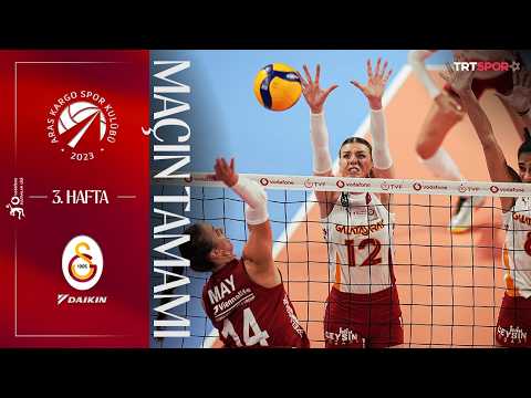 Maçın Tamamı | Aras Kargo - Galatasaray Daikin | Vodafone Sultanlar Ligi