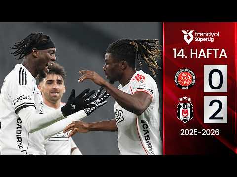 Karagümrük (0-2) Beşiktaş | MAÇ ÖZETİ | 14. Hafta - 2025/2026