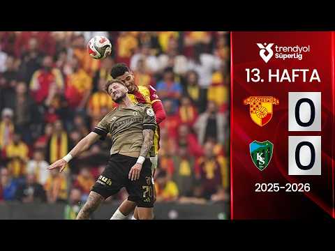 Göztepe (0-0) Kocaelispor | MAÇ ÖZETİ | 13. Hafta - 2025/2026