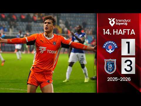 Kasımpaşa (1-3) Başakşehir | MAÇ ÖZETİ | 14. Hafta - 2025/2026