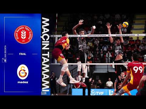 Maçın Tamamı | Ziraat Bankkart - Galatasaray Madeş Mobilya "Erkekler AXA Sigorta Şampiyonlar Kupası"
