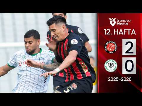 Karagümrük (2-0) Konyaspor | MAÇ ÖZETİ | 12. Hafta - 2025/2026