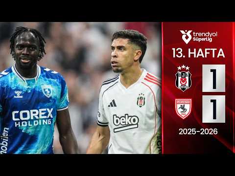 Beşiktaş (1-1) Samsunspor | MAÇ ÖZETİ | 13. Hafta - 2025/2026