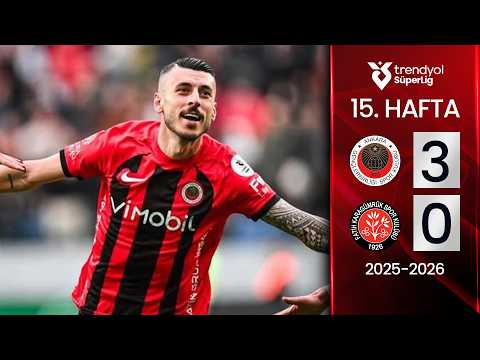 Gençlerbirliği (3-0) Karagümrük | MAÇ ÖZETİ | 15. Hafta - 2025/2026