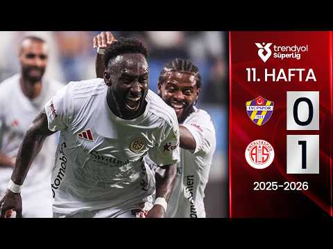 Eyüpspor (0-1) Antalyaspor | MAÇ ÖZETİ | 11. Hafta - 2025/2026