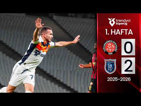 Karagümrük (0-2) Başakşehir | MAÇ ÖZETİ | 1. Hafta - 2025/2026