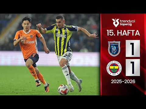 Başakşehir (1-1) Fenerbahçe | MAÇ ÖZETİ | 15. Hafta - 2025/2026