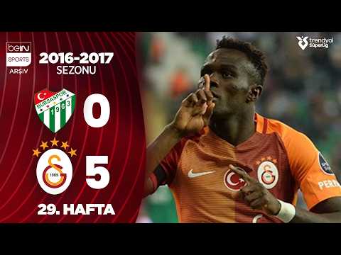 Bursaspor (0-5) Galatasaray | MAÇ ÖZETİ | 29. Hafta - 2016/2017