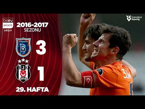 Başakşehir (3-1) Beşiktaş | MAÇ ÖZETİ | 29. Hafta - 2016/2017