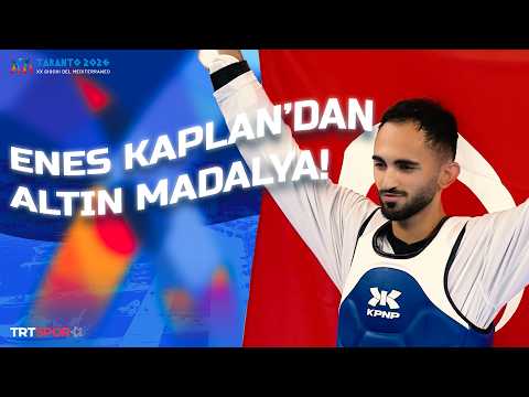 🇹🇷Enes Kaplan’dan altın madalya! 🥇 | 2026 Akdeniz Oyunları