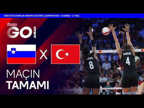 Maçın Tamamı | Türkiye - Slovenya "2026 CEV Trendyol Kadınlar EuroVolley" x Ülker
