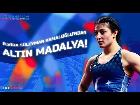🇹🇷Elvira Süleyman Kamaloğlu'ndan altın madalya! 🥇 | 2026 Akdeniz Oyunları