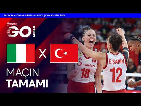 Maçın Tamamı | İtalya - Türkiye "2026 CEV Trendyol Kadınlar EuroVolley Final" x Ülker