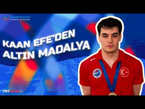 🇹🇷Kaan Efe Kaya'dan altın madalya! 🥇 | 2026 Akdeniz Oyunları