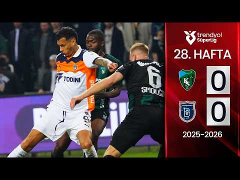 Kocaelispor (0-0) Başakşehir | MAÇ ÖZETİ | 28. Hafta - 2025/2026